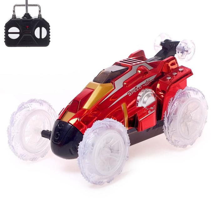 Машина-перевёртыш радиоуправляемая «Трюкач», свет, работает от батареек, МИКС
Машина-перевёртыш радиоуправляемая «Трюкач», свет, работает от батареек, МИКС