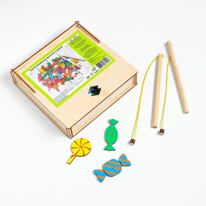 Рыбалка магнитная «Сладости» (бизиборды) 
Рыбалка магнитная «Сладости» (бизиборды)