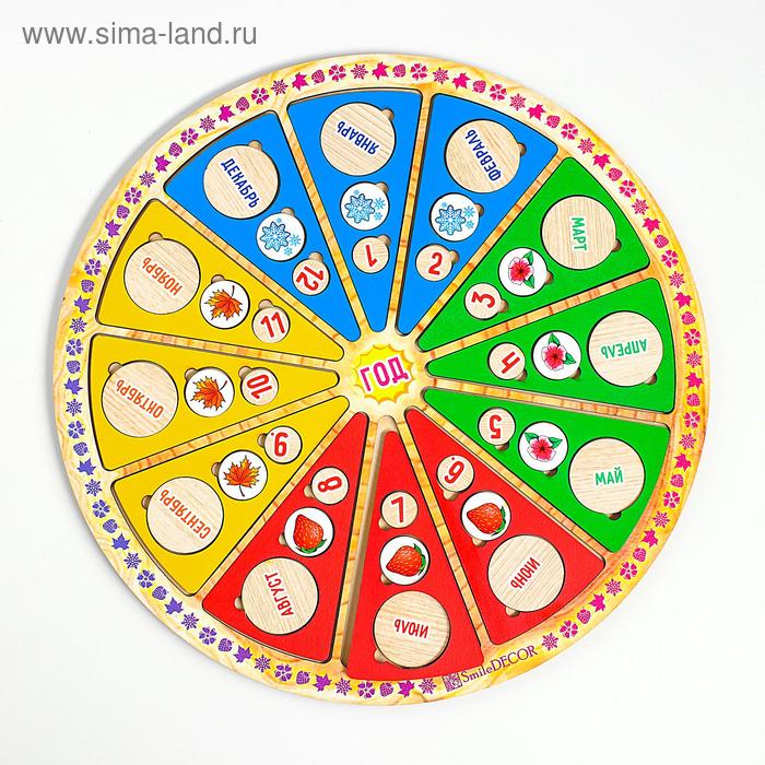 Развивающая игра «Круглый год» 
Развивающая игра «Круглый год»