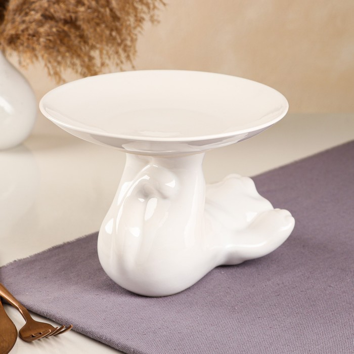 Подставка для торта "Котик", белая, 24х20х14 см, 1 сорт
Подставка для торта "Котик", белая, 24х20х14 см, 1 сорт