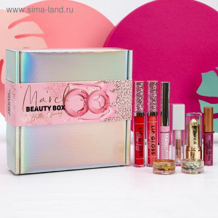 Бьюти-бокс More sparkle, please!, 8 бьюти-штучек для невероятного макияжа
Бьюти-бокс More sparkle, please!, 8 бьюти-штучек для невероятного макияжа