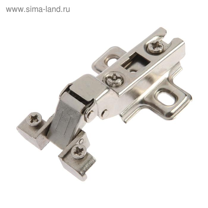 Петля для алюминиевого фасада slide-on полунакладная, цвет никель
Петля для алюминиевого фасада slide-on полунакладная, цвет никель