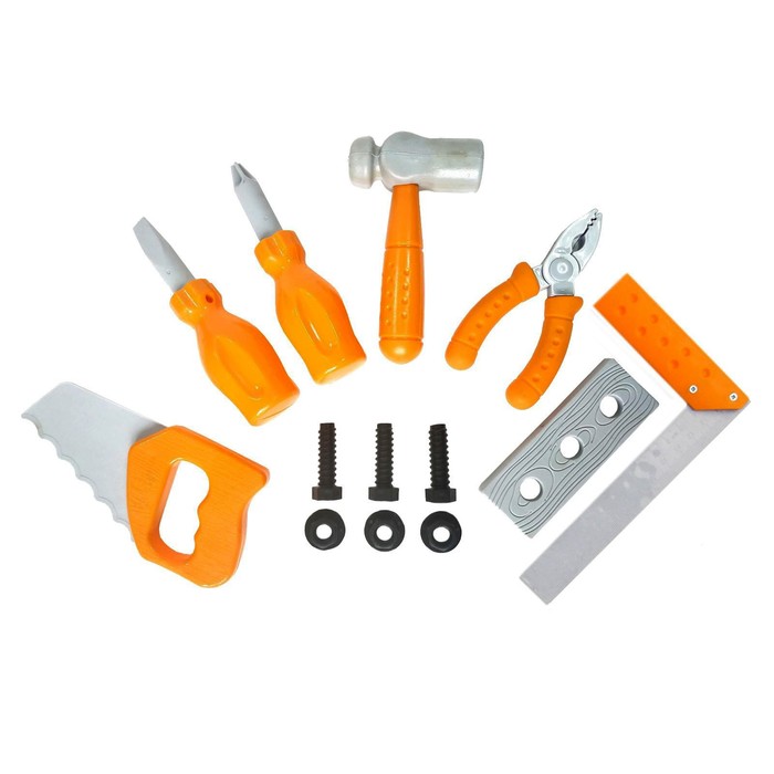 Набор инструментов строительных, 13 предметов
Набор инструментов строительных, 13 предметов