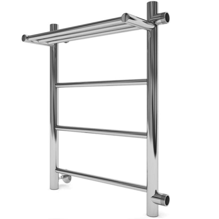 Полотенцесушитель водяной INDIGO Line 60/50, 600x500 мм, боковой, с полкой, правый
Полотенцесушитель водяной INDIGO Line 60/50, 600x500 мм, боковой, с полкой, правый