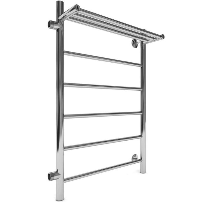 Полотенцесушитель водяной INDIGO Line 80/50, 800x500 мм, боковой, с полкой, левый
Полотенцесушитель водяной INDIGO Line 80/50, 800x500 мм, боковой, с полкой, левый