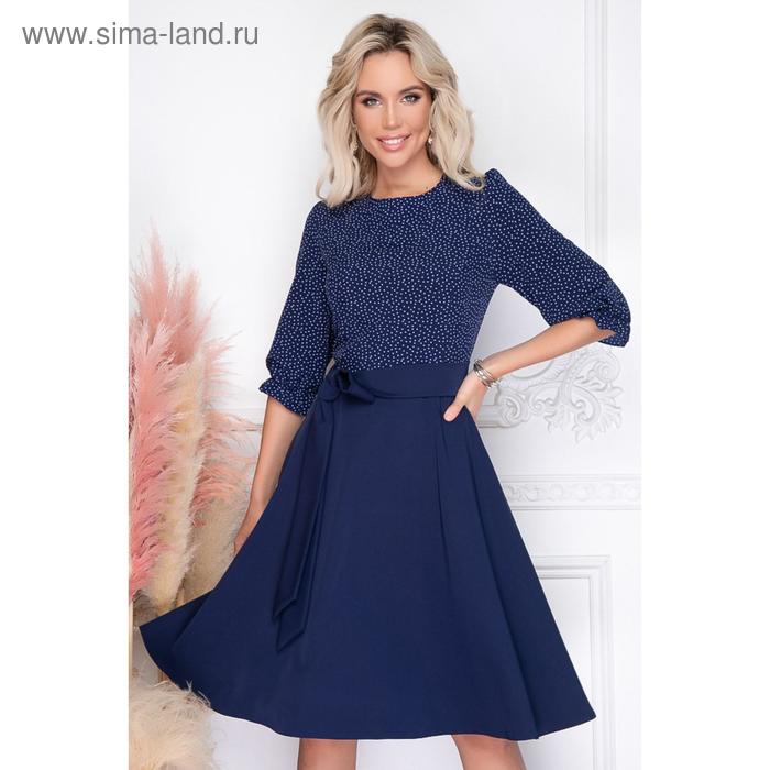 Платье «Сивилья скуро блу», размер 52
Платье «Сивилья скуро блу», размер 52