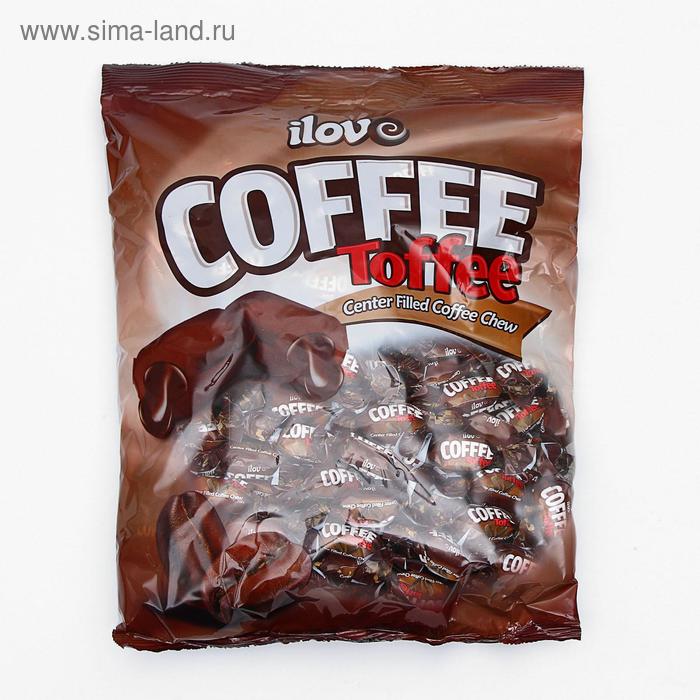 Конфеты жевательные I love coffee toffee с кофейным вкусом, 1кг
Конфеты жевательные I love coffee toffee с кофейным вкусом, 1кг