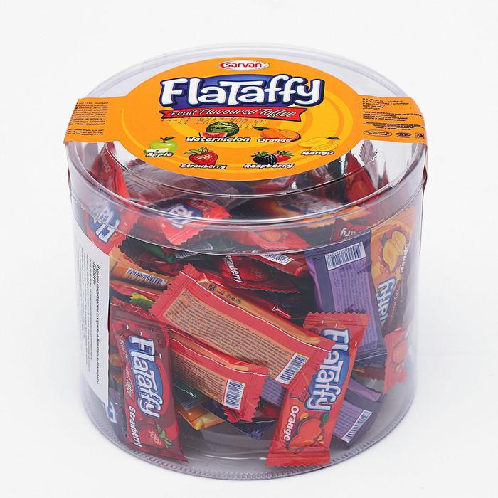 Конфеты жевательные Flataffy ассорти, 800 г
Конфеты жевательные Flataffy ассорти, 800 г