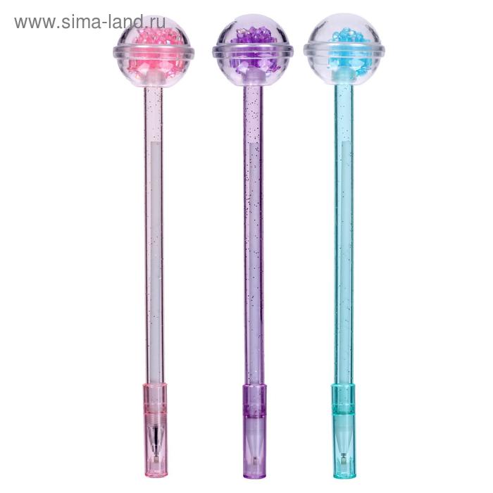 Ручка-прикол Calligrata "Блеск планета", гелевая, МИКС 
Ручка-прикол Calligrata "Блеск планета", гелевая, МИКС