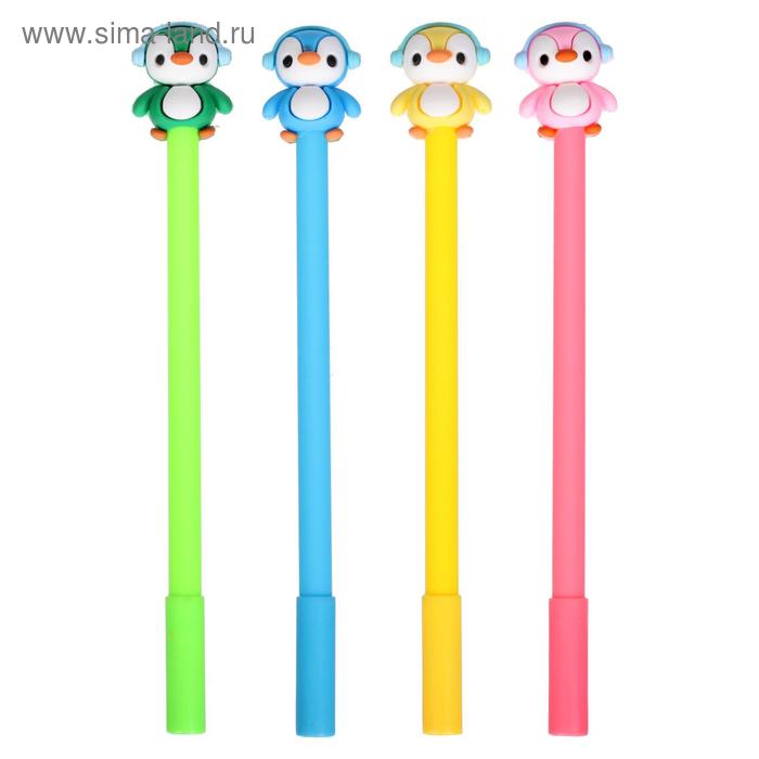 Ручка-прикол Calligrata "Пингвин в наушниках", гелевая, МИКС
Ручка-прикол Calligrata "Пингвин в наушниках", гелевая, МИКС