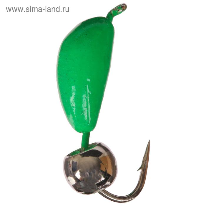 Мормышка безнасадочная «Банан», цвет зелёный, d=4 мм, вес 1 г, шарик никелированный, 5 шт.
Мормышка безнасадочная «Банан», цвет зелёный, d=4 мм, вес 1 г, шарик никелированный, 5 шт.