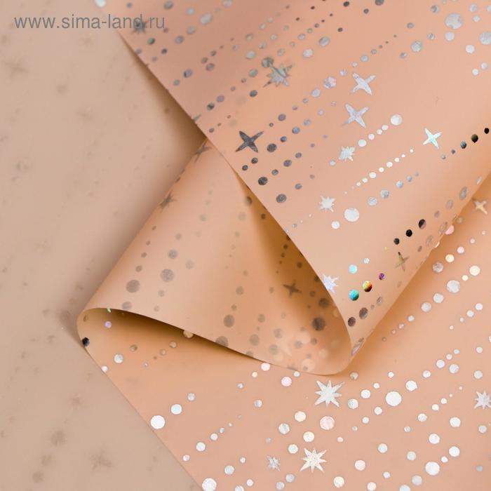 Пленка для цветов "Падающие звезды", 58 см х 5 м шампань
Пленка для цветов "Падающие звезды", 58 см х 5 м шампань