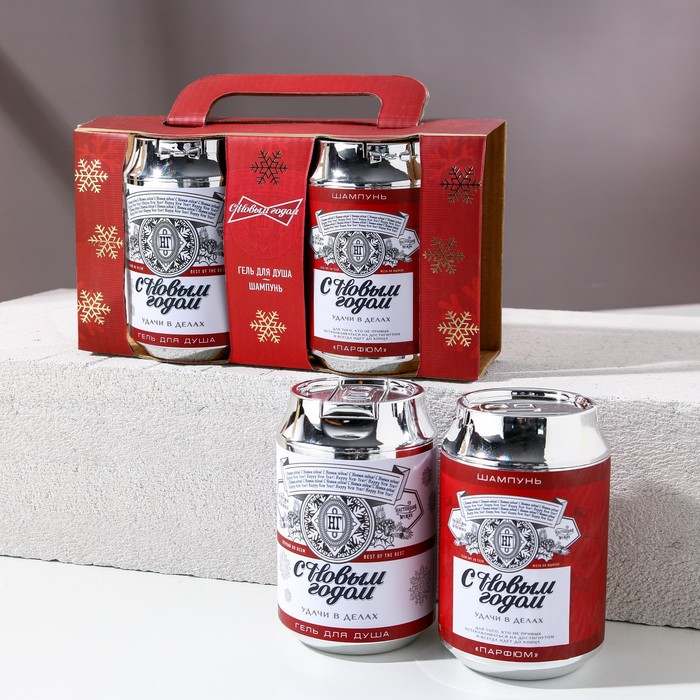 Набор "Удачи в делах": шампунь для всех типов волос 250 мл, гель для душа 250 мл
Набор "Удачи в делах": шампунь для всех типов волос 250 мл, гель для душа 250 мл