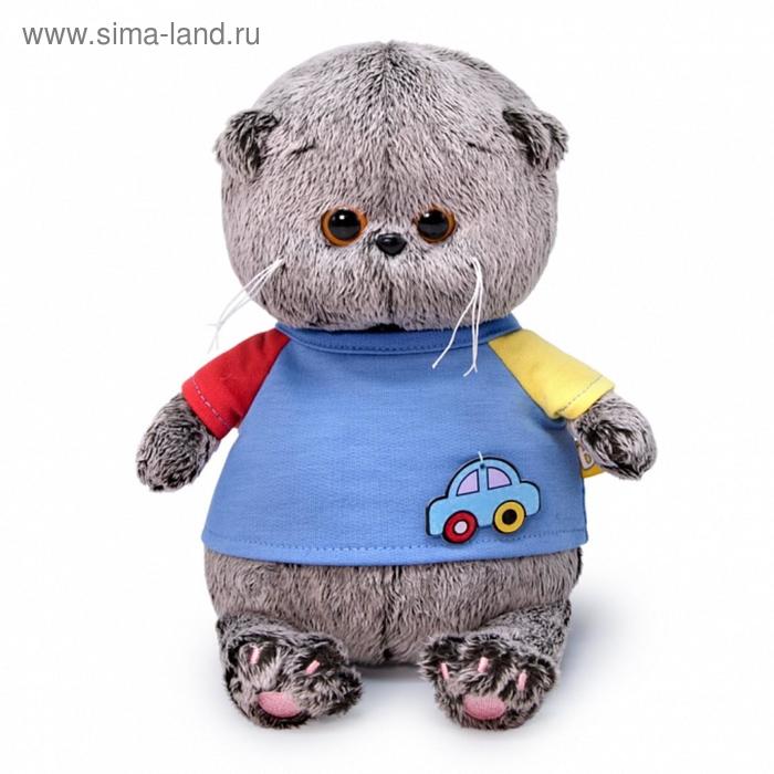 Мягкая игрушка «Басик Baby в футболке с машинкой», 20 см
Мягкая игрушка «Басик Baby в футболке с машинкой», 20 см