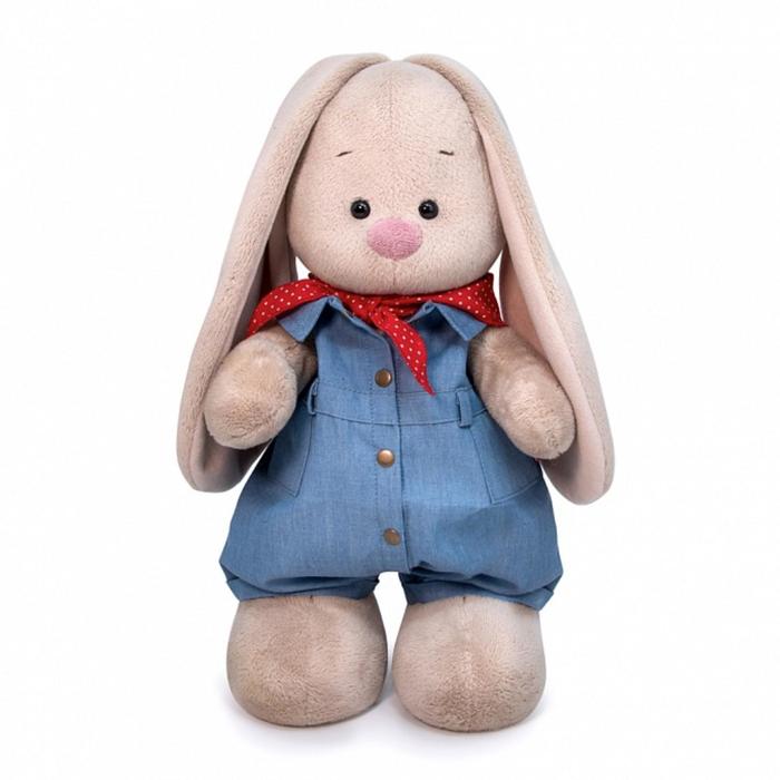 Мягкая игрушка «Зайка Ми в джинсовом комбинезоне», 32 см 
Мягкая игрушка «Зайка Ми в джинсовом комбинезоне», 32 см