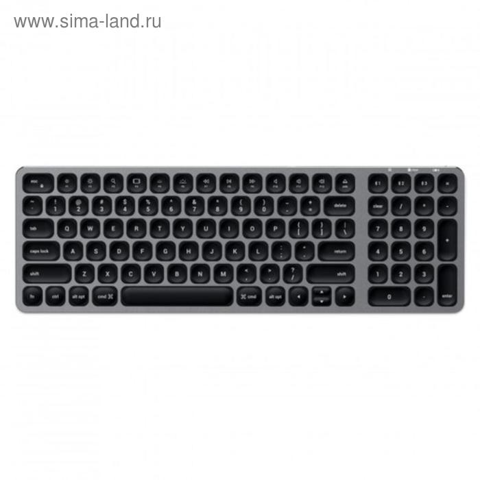 Клавиатура Satechi Compact Backlit Bluetooth Keyboard, серая
Клавиатура Satechi Compact Backlit Bluetooth Keyboard, серая