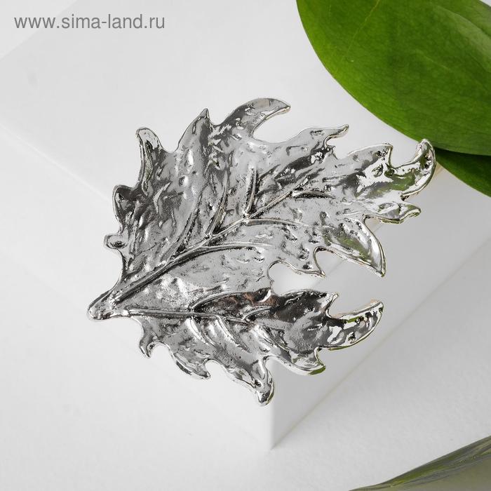 Брошь крупная "Лист", цвет серебро
Брошь крупная "Лист", цвет серебро