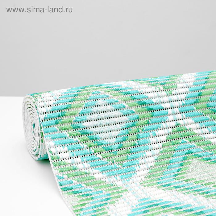 Коврик для ванной комнаты «Этно», ширина 65 см, рулон 2 м, цвет зелёный 
Коврик для ванной комнаты «Этно», ширина 65 см, рулон 2 м, цвет зелёный