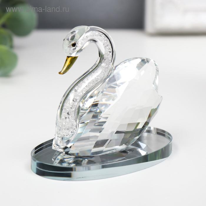 Сувенир стекло "Лебедь в пруду" бисер 7,8х8,4х5 см
Сувенир стекло "Лебедь в пруду" бисер 7,8х8,4х5 см