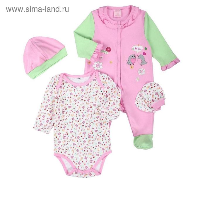 Комплект, рост 62, 68, 74 см, цвет розовый, зелёный, 6 шт в уп.
Комплект, рост 62, 68, 74 см, цвет розовый, зелёный, 6 шт в уп.