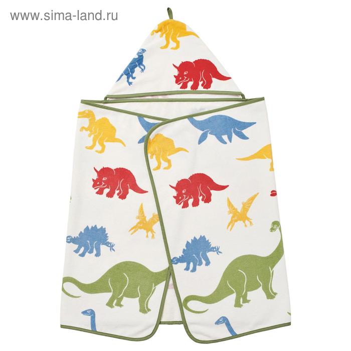 Полотенце с капюшоном ЙЭТТЕЛИК, 140x70 см, динозавр/разноцветный
Полотенце с капюшоном ЙЭТТЕЛИК, 140x70 см, динозавр/разноцветный