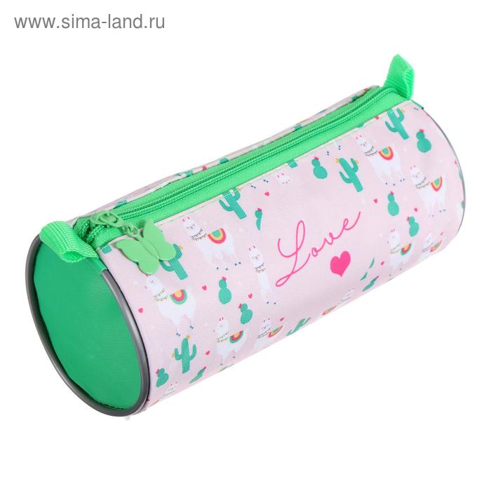 Пенал мягкий, тубус, 85 х 195 мм, "Влюблённая альпака"
Пенал мягкий, тубус, 85 х 195 мм, "Влюблённая альпака"