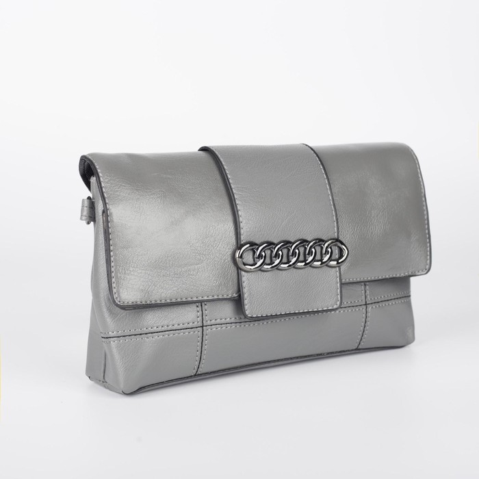 Сумка женская, отдел на клапане, длинный ремень, цвет серый
Сумка женская, отдел на клапане, длинный ремень, цвет серый