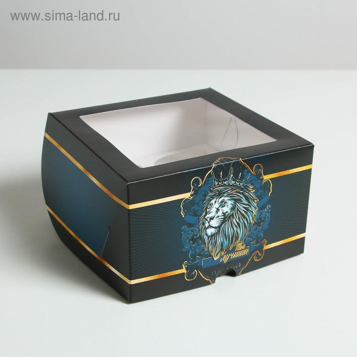 Коробка на 4 капкейка «Лучший» 16 х 16 х 10см
Коробка на 4 капкейка «Лучший» 16 х 16 х 10см