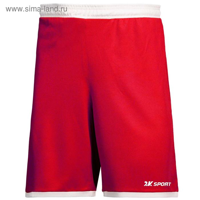 фото Игровые шорты 2k sport original, red/white, размер l 2к