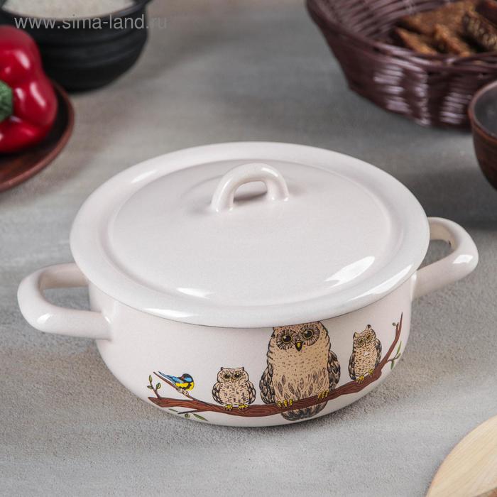 Кастрюля «Совы», 1,45 л, d=16 см, металлическая крышка, цвет белый
Кастрюля «Совы», 1,45 л, d=16 см, металлическая крышка, цвет белый