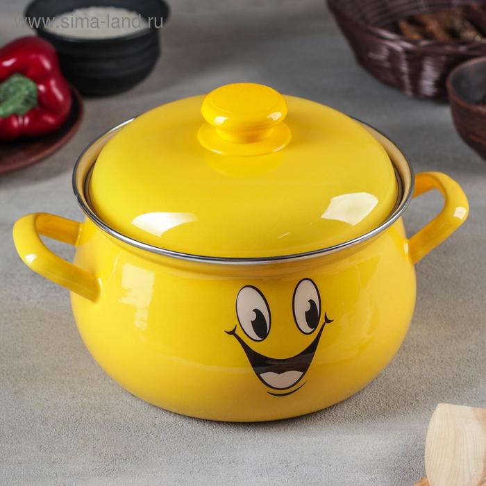 Кастрюля грушевидная «Улыбка», 3 л
Кастрюля грушевидная «Улыбка», 3 л