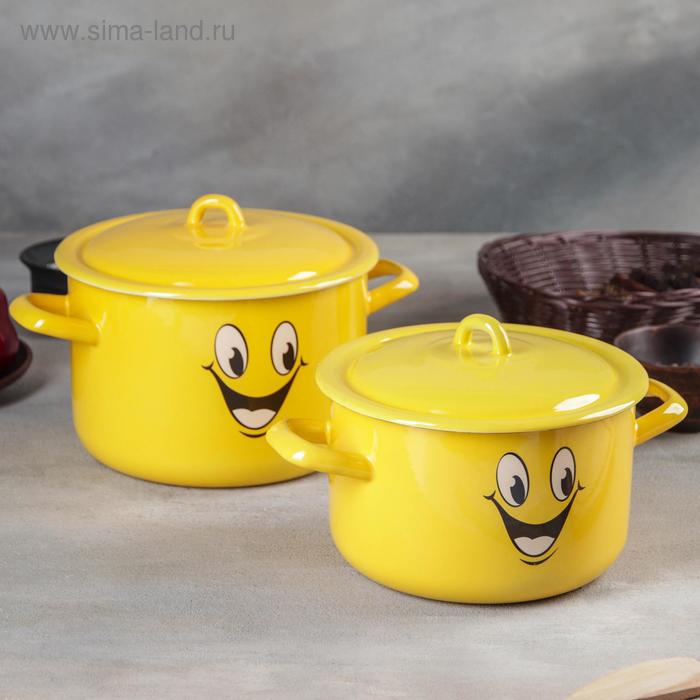 Набор кастрюль «Улыбка», 2 предмета: 2,9 л, 4,3 л
Набор кастрюль «Улыбка», 2 предмета: 2,9 л, 4,3 л