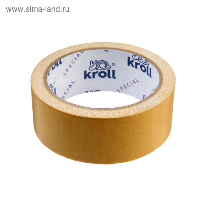 Лента двусторонняя Kroll, клейкая, РVC, 38 мм х 10 м
Лента двусторонняя Kroll, клейкая, РVC, 38 мм х 10 м