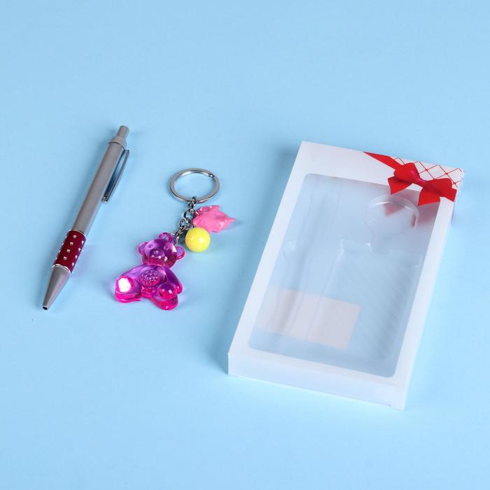 Набор подарочный 2в1 (ручка, брелок микс)
Набор подарочный 2в1 (ручка, брелок микс)