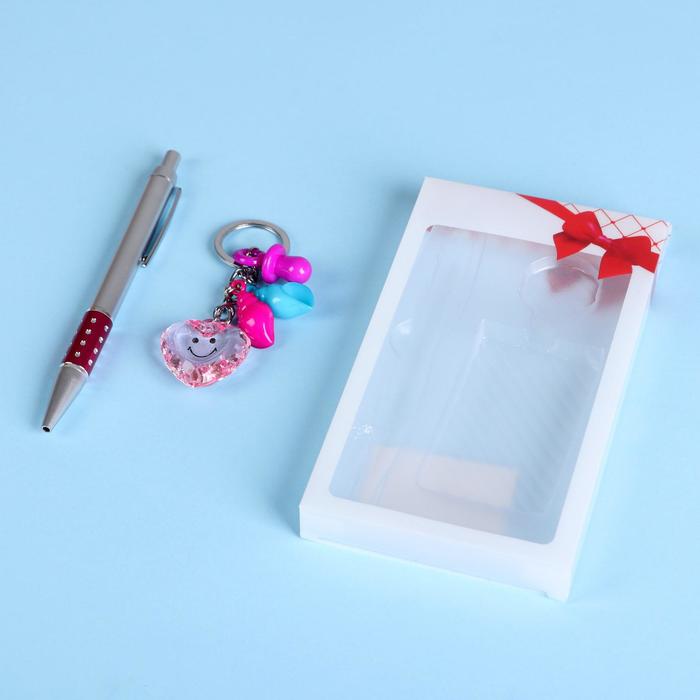 Набор подарочный 2в1 (ручка, брелок микс)
Набор подарочный 2в1 (ручка, брелок микс)