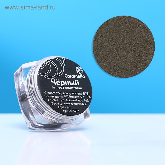 Пыльца кондитерская Caramella, чёрная, 4 г
Пыльца кондитерская Caramella, чёрная, 4 г