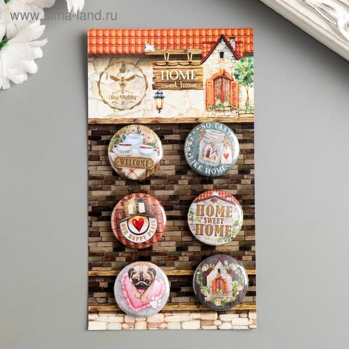 фото Набор фишек "sweet home" 6 шт bee shabby