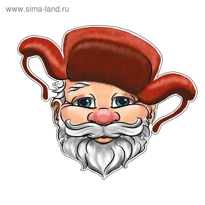 Маска из картона «Дедка»
Маска из картона «Дедка»