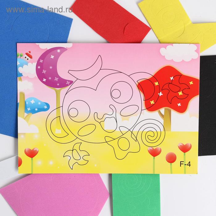 Аппликация 3D «Обезьянка» из ЕVA
Аппликация 3D «Обезьянка» из ЕVA