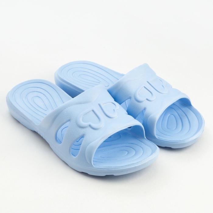 Сланцы женские, цвет голубой, размер 39-40
Сланцы женские, цвет голубой, размер 39-40