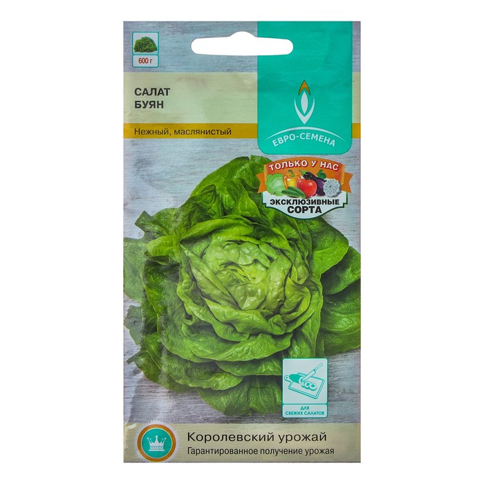 Семена Салат кочанный "Буян", цв/п, 0,5 г
Семена Салат кочанный "Буян", цв/п, 0,5 г