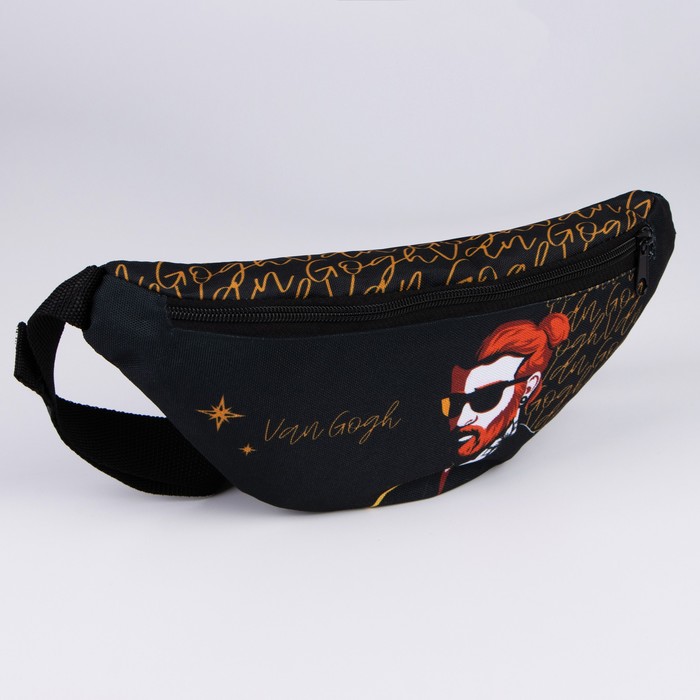 Сумка поясная Van Gog, 32х8х15 см, отд на молнии, н/карман, цвет чёрный
Сумка поясная Van Gog, 32х8х15 см, отд на молнии, н/карман, цвет чёрный