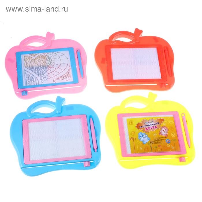 Доска магнитная "Яблочко" с цветной крошкой, цвета МИКС
Доска магнитная "Яблочко" с цветной крошкой, цвета МИКС