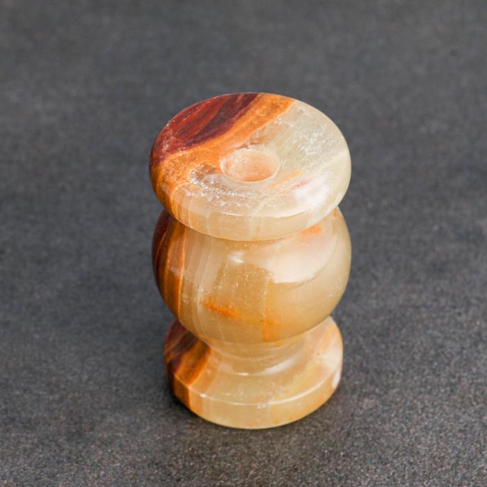 Подсвечник церковный , 3х4,5 см, оникс
Подсвечник церковный , 3х4,5 см, оникс