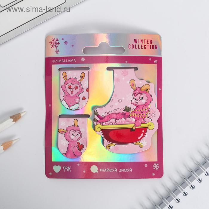 Магнитная закладка на подложке "Кайфуй_зимуй", 3 шт
Магнитная закладка на подложке "Кайфуй_зимуй", 3 шт