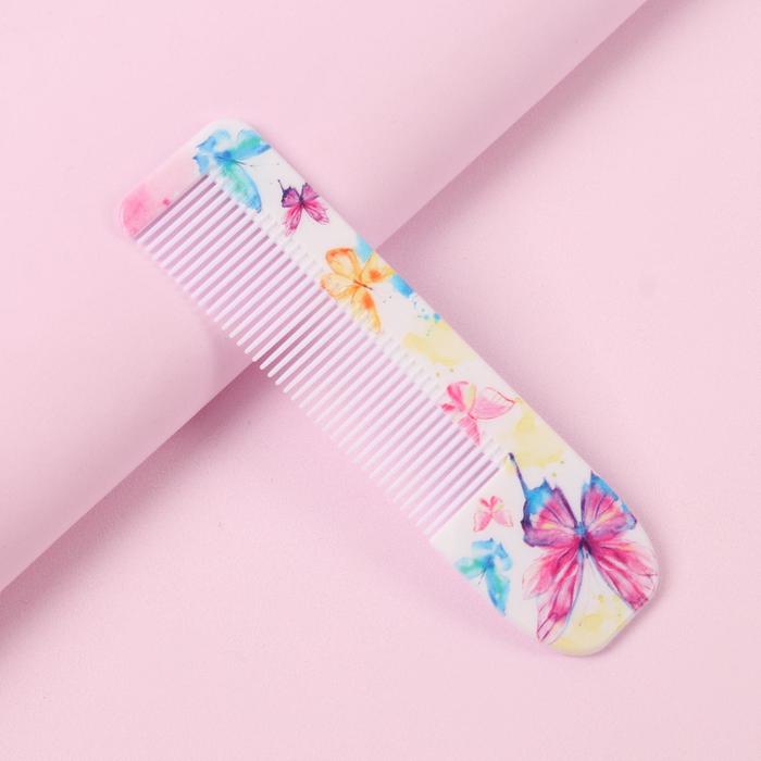 Расчёска, 14,7 × 3,7 см, разноцветная
Расчёска, 14,7 × 3,7 см, разноцветная