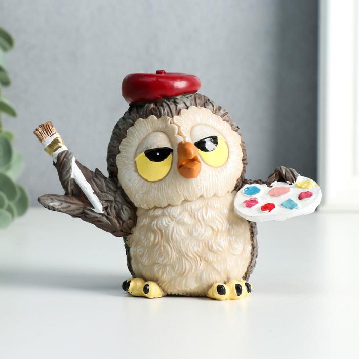 Сувенир полистоун "Совёнок - свободный художник" 8,5х5,5х11,5 см
Сувенир полистоун "Совёнок - свободный художник" 8,5х5,5х11,5 см