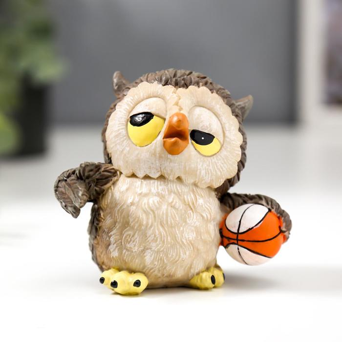 Сувенир полистоун "Совёнок - баскетболист" 8,5х6,5х9,5 см
Сувенир полистоун "Совёнок - баскетболист" 8,5х6,5х9,5 см