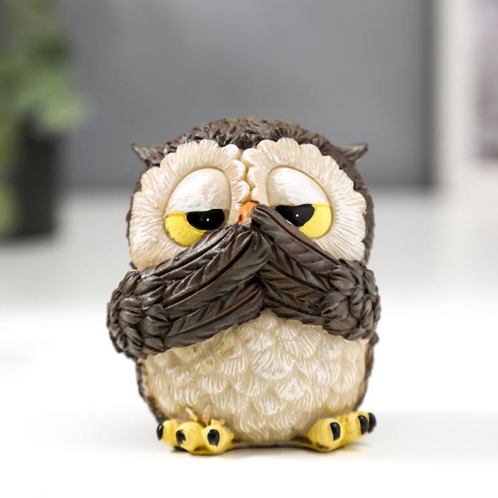 Сувенир полистоун "Совёнок - не скажу" 8х6,5х7 см
Сувенир полистоун "Совёнок - не скажу" 8х6,5х7 см