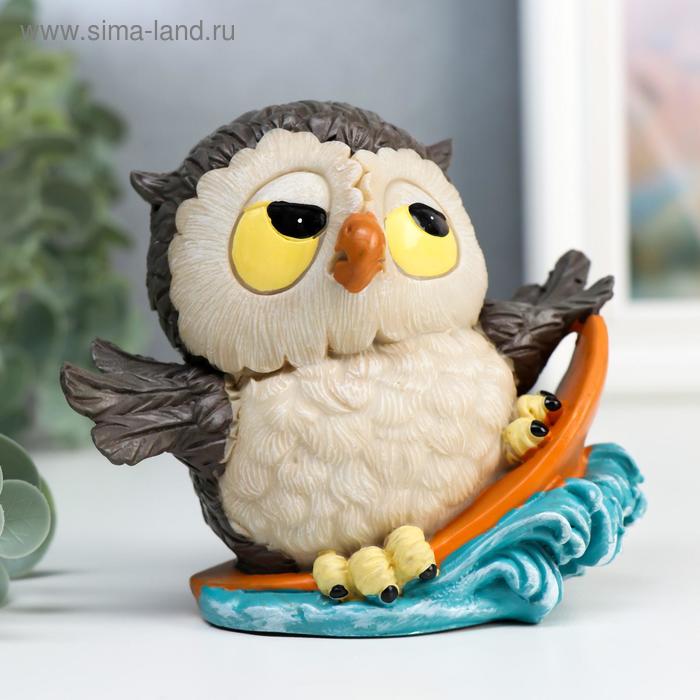 Сувенир полистоун "Совёнок - серфингист" 9х6,5х10,5 см
Сувенир полистоун "Совёнок - серфингист" 9х6,5х10,5 см